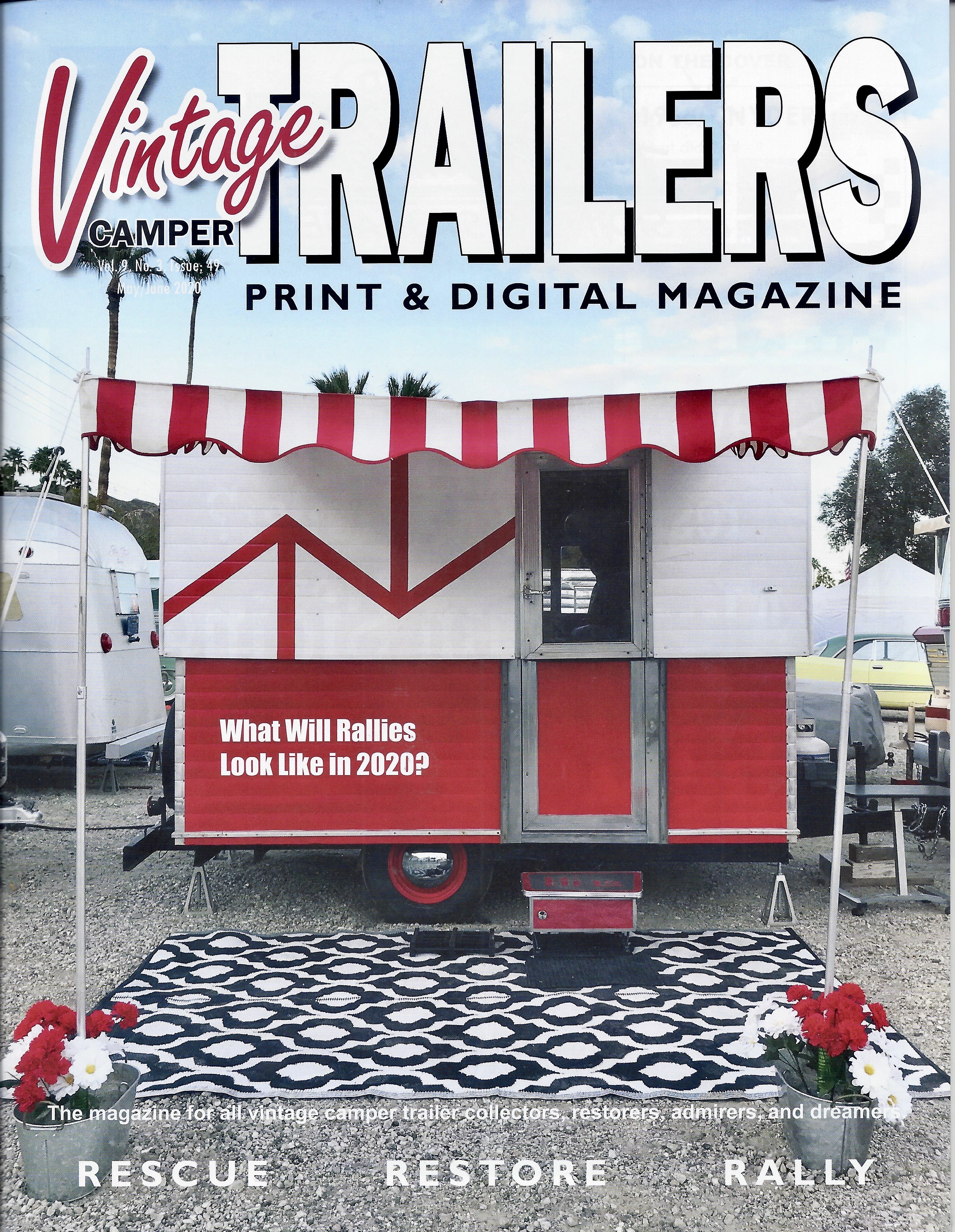 vintage camper trailers magazine 