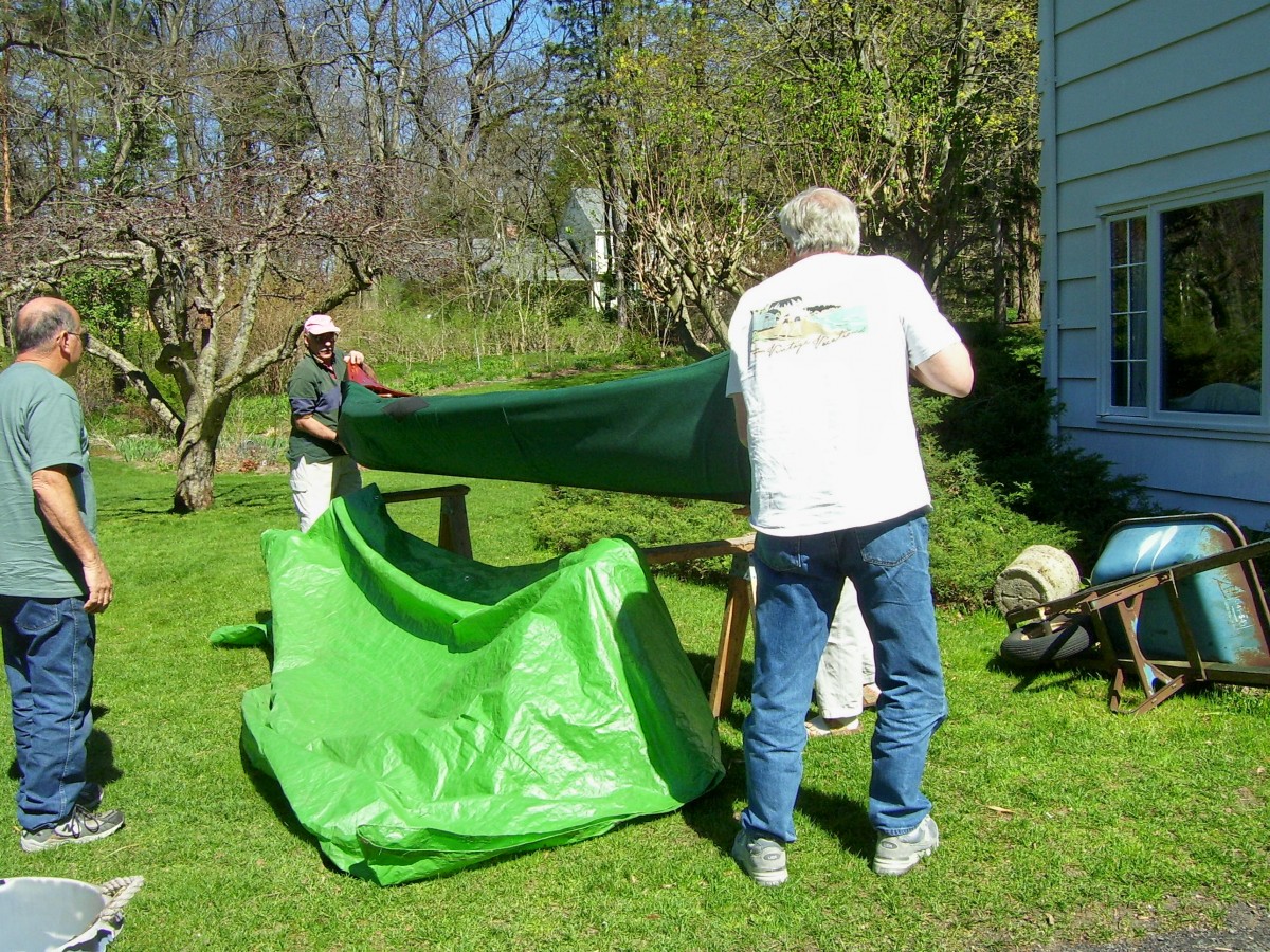 canoe off stand