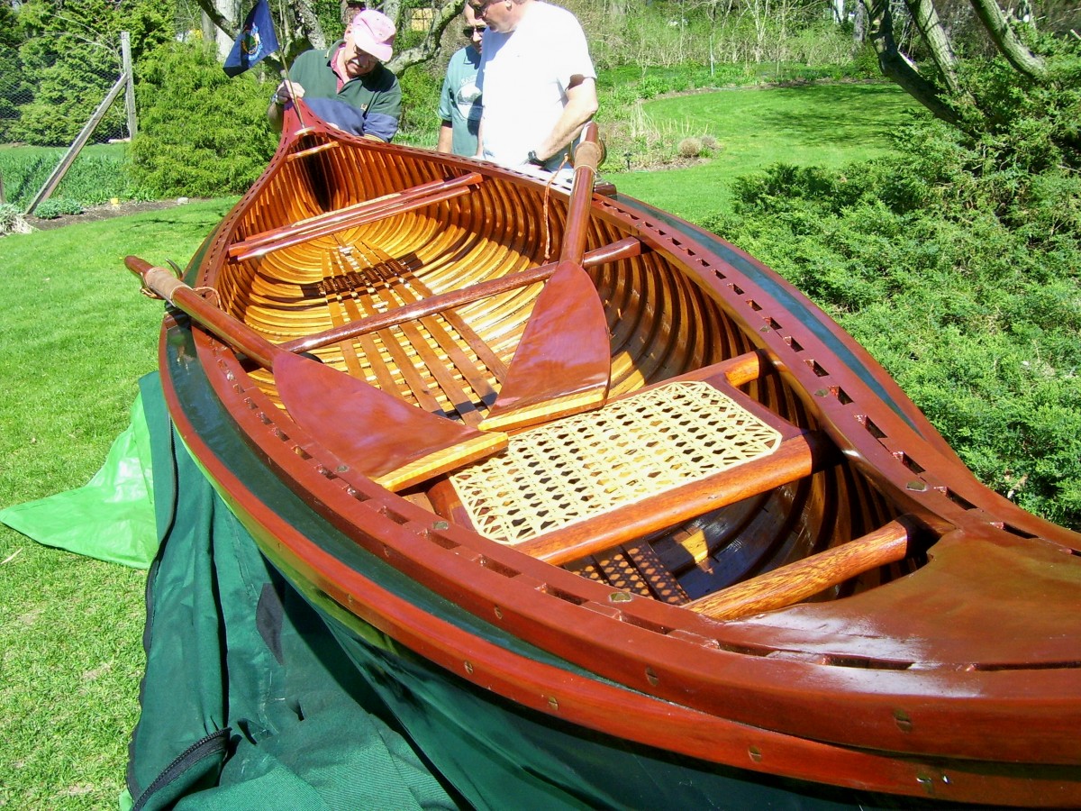 unveiling of the canoe