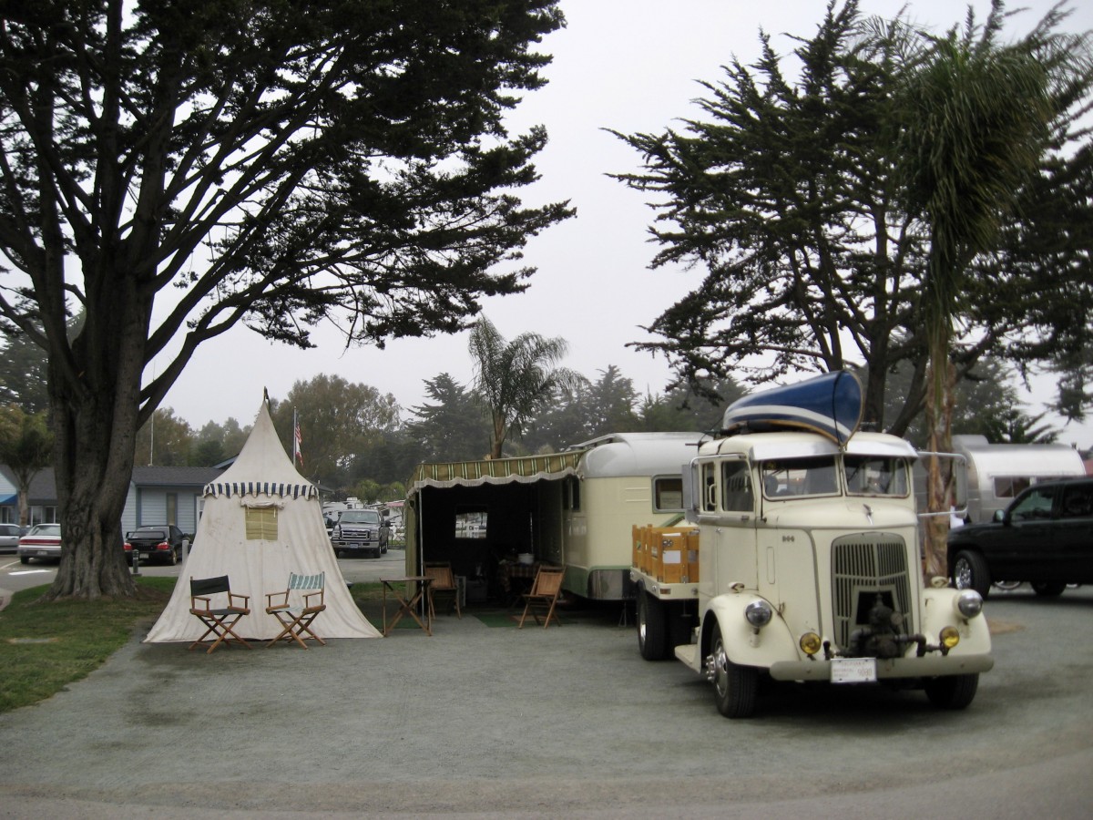 pismo 2009 canoe tent truck