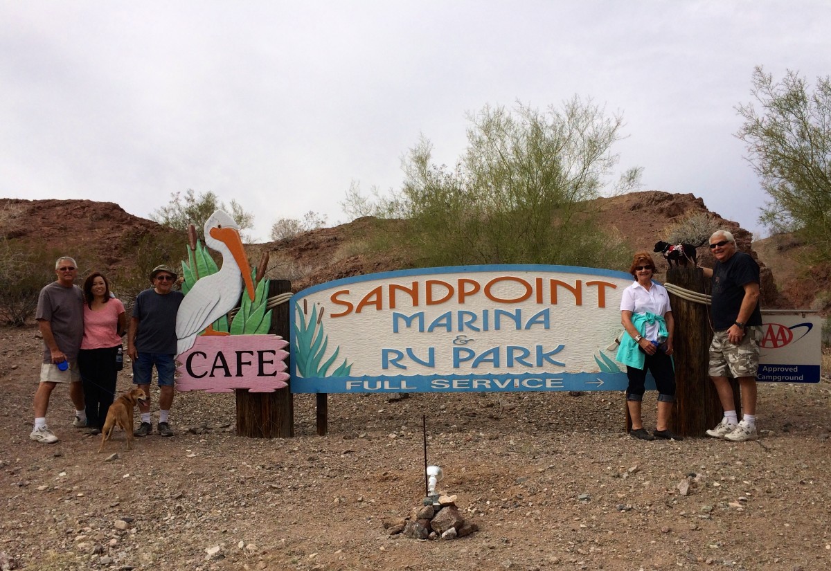 Sandpoint Marina Campground Sign