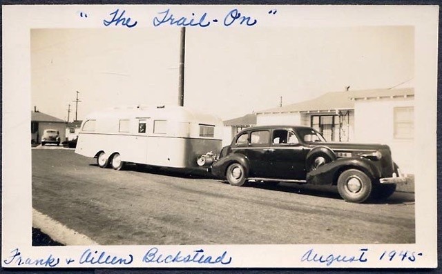 1945 photo trailer & auto