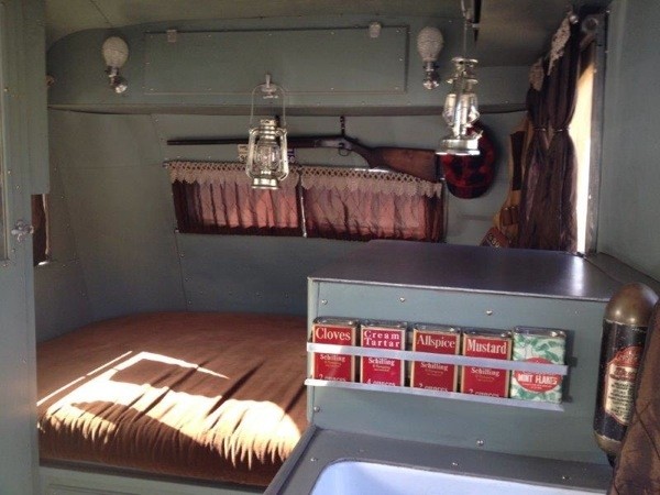 1937 Packard Motorhome Interior