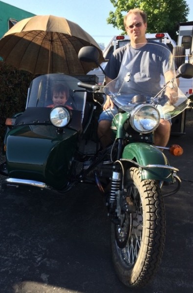 Ural Sidecar with Scott & Josh