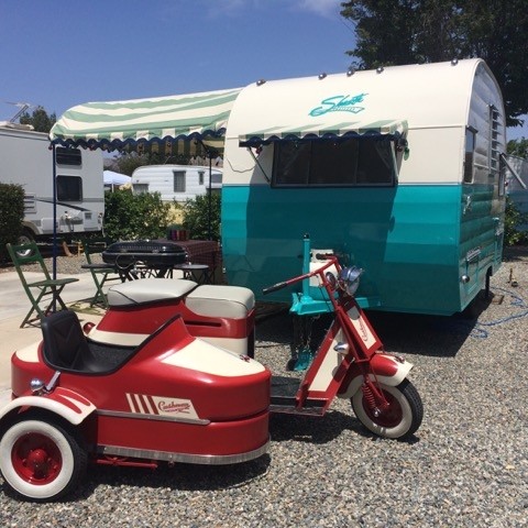 Shasta & Cushman Scooter