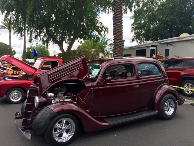 Classic car show