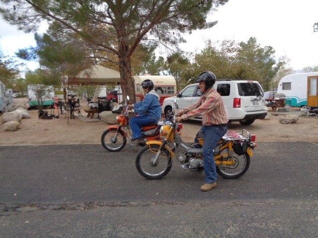Hank & Debi take a spin . . .