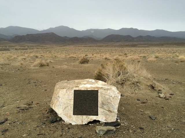 Cerro Gordo plaque