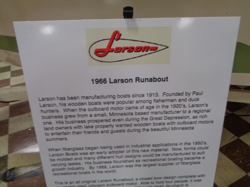 1966 Larson Runabout Boat info