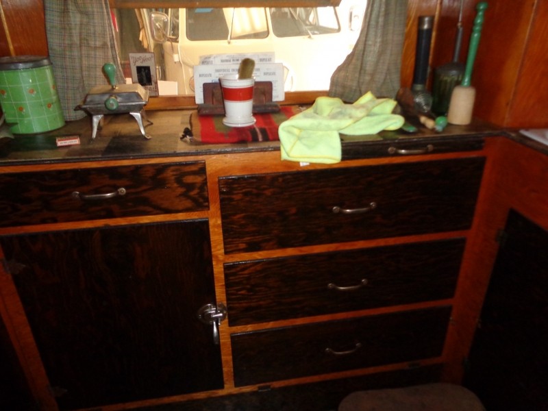 Interior 1933 Covered Wagon