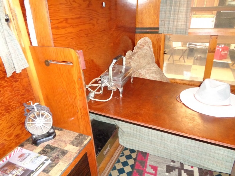 Interior 1933 Covered Wagon
