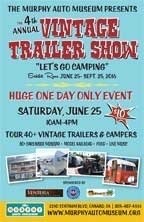 Vintage Trailer Show flyer