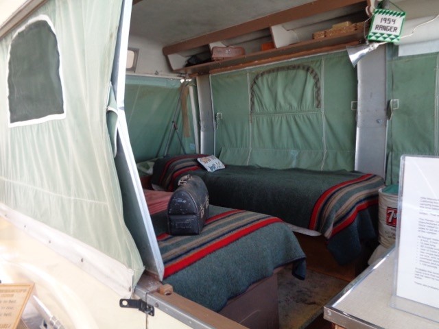 1954 Ranger Pop Up Interior