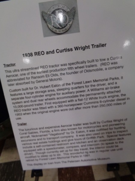 Reo, Curtiss Wright Trailer Info