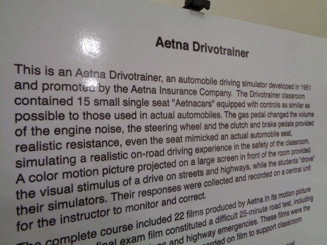 Aetna Drivotrainer Info