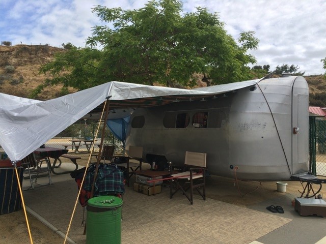 1935 Bowlus Road Chief -- "Rain Protection Tarp"