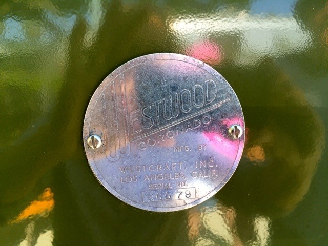 1947 Westwood Tag