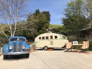 1936 Airstream Silver Cloud & 1937 Chrysler