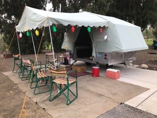 Phil's Heilite tent trailer