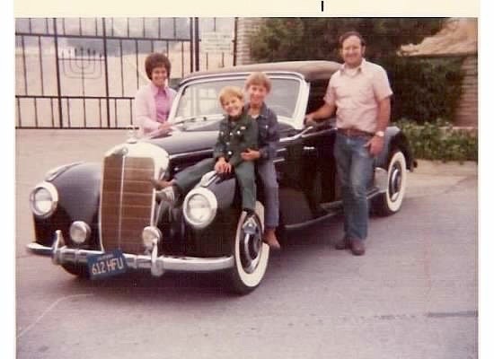 1952 Mercedes Cabriolet picture c.1975