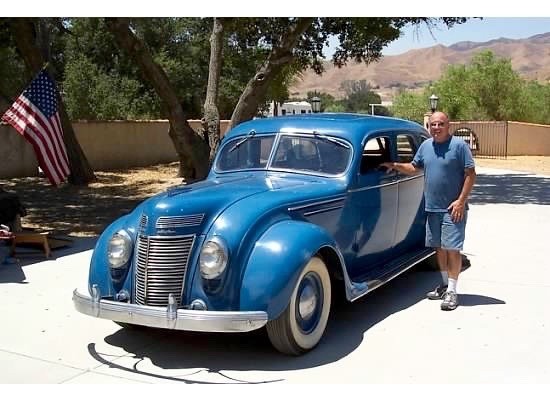 1937 Chrysler Airflow pictured in 2014