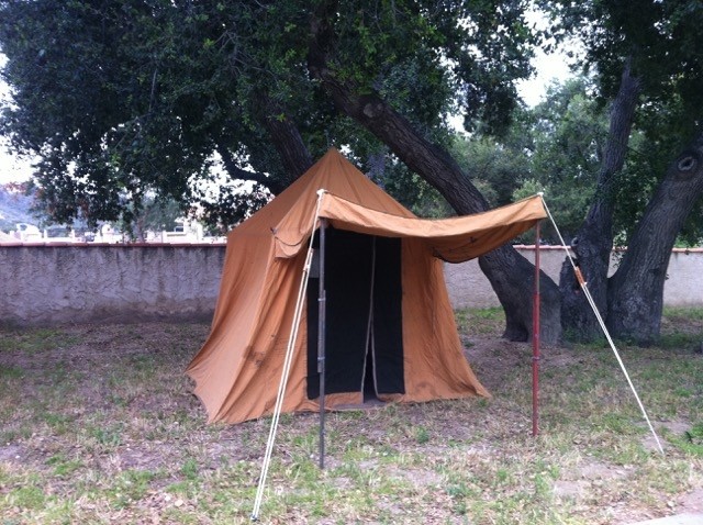 Used to camp with our best friends in the sixties in a tent just like this...