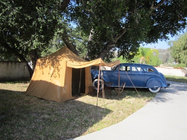 Tent and Auto