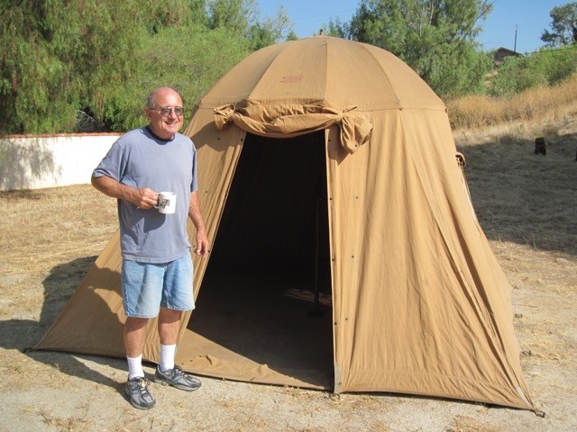 This may be Chuck's favorite tent...