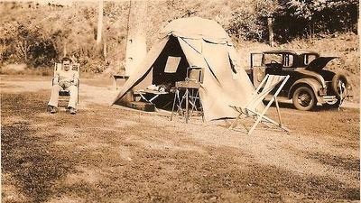 Vintage Tent Camping