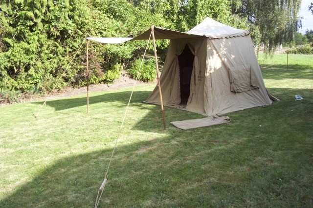 Umbrella Tent exterior