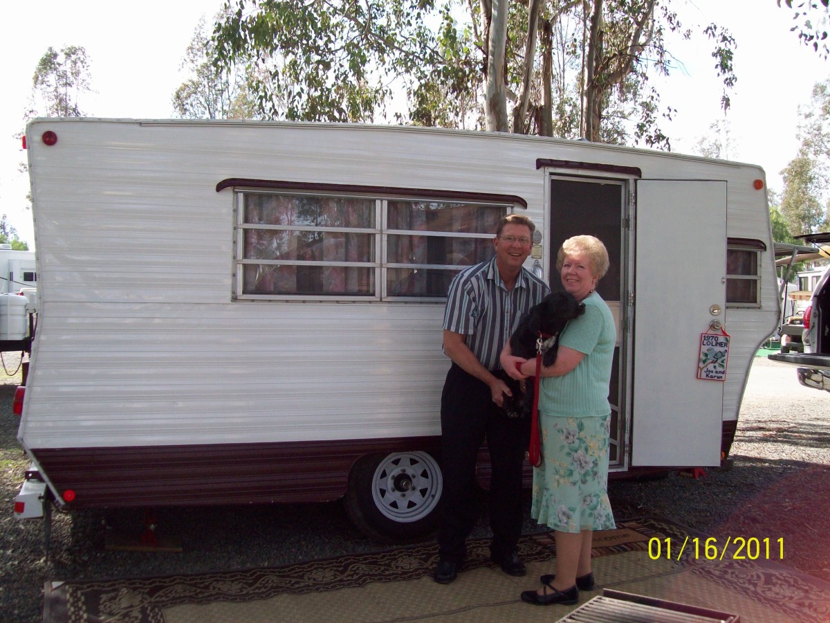 
1970 ARISTOCRAT 
LO-LINER
Joe &amp; Karen Duprey 
[and Marley]
Downey, California 