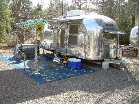 
1961 AIRSTREAM
FLYING CLOUD 
Mike &amp; Megan Merkt 
[and Skippy]
Carlsbad, California 