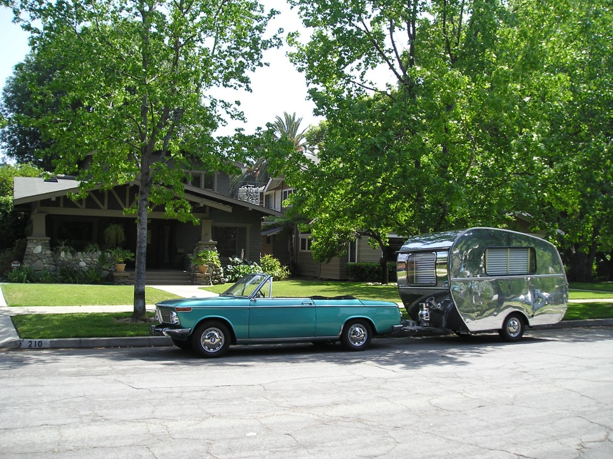 1965 DETHLEFFS BEDUIN
1968 BMW 1600 Cabriolet
Ben & Roxanne Miller
Pomona, California
