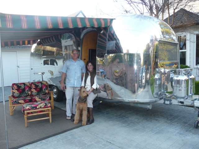 1959 Airstream Tradewind
Eric & Judy Gregerson
and River
Fresno, California