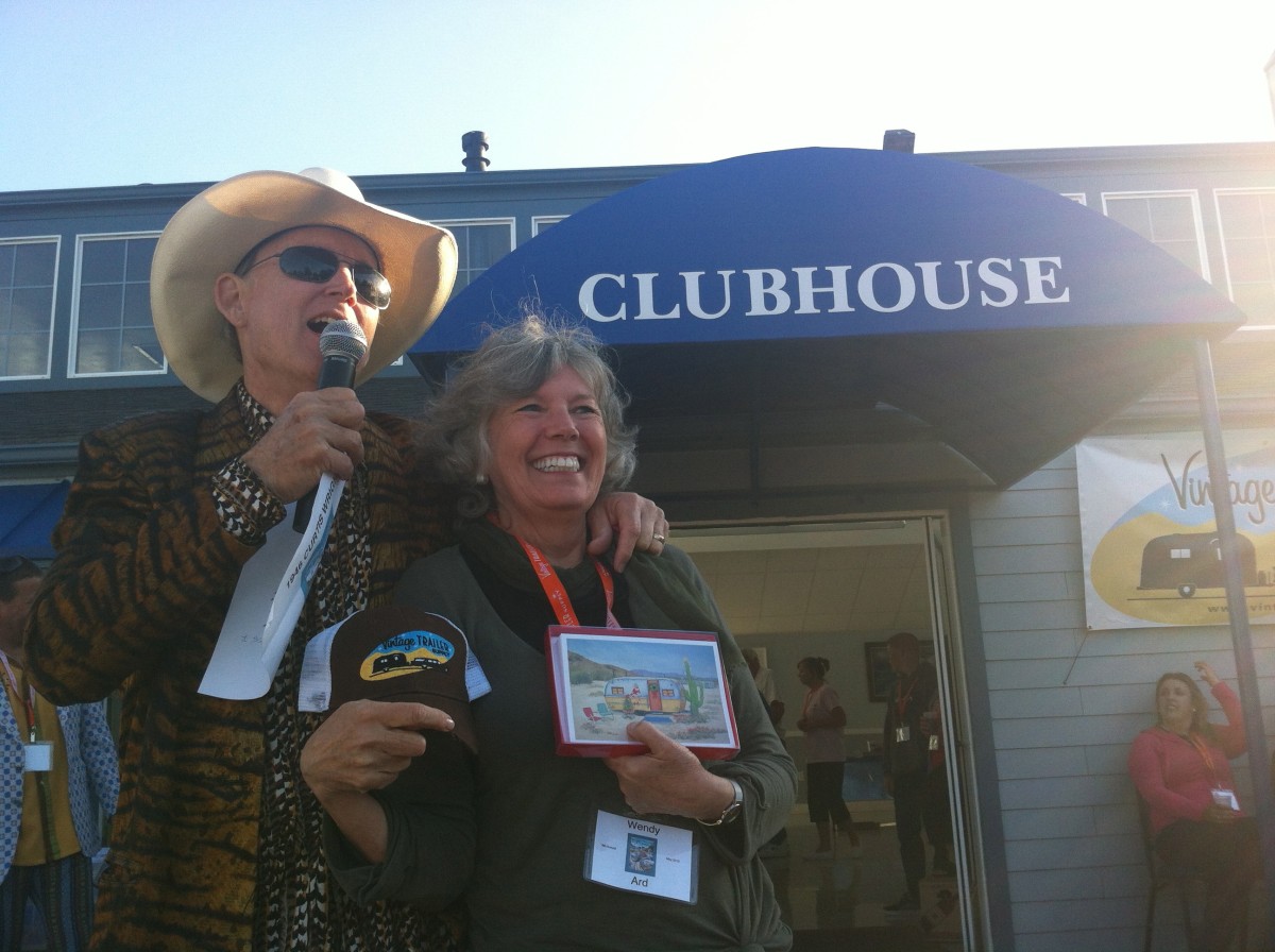 Thank you, Ken Ard, "that 70s man" for MCing this year's Trailer Trash Night