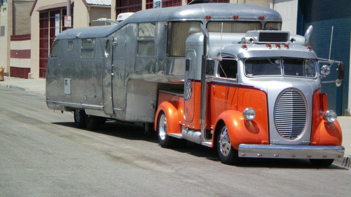 
1951 Spartan 
5th Wheel
1938 Ford COE
Larry Wood
Redondo Beach, California 