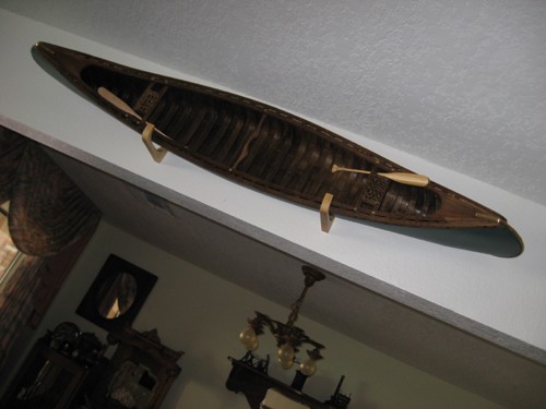 5' model Canvas and wood by Little Bear Canoe Co.Milo, Maine2007