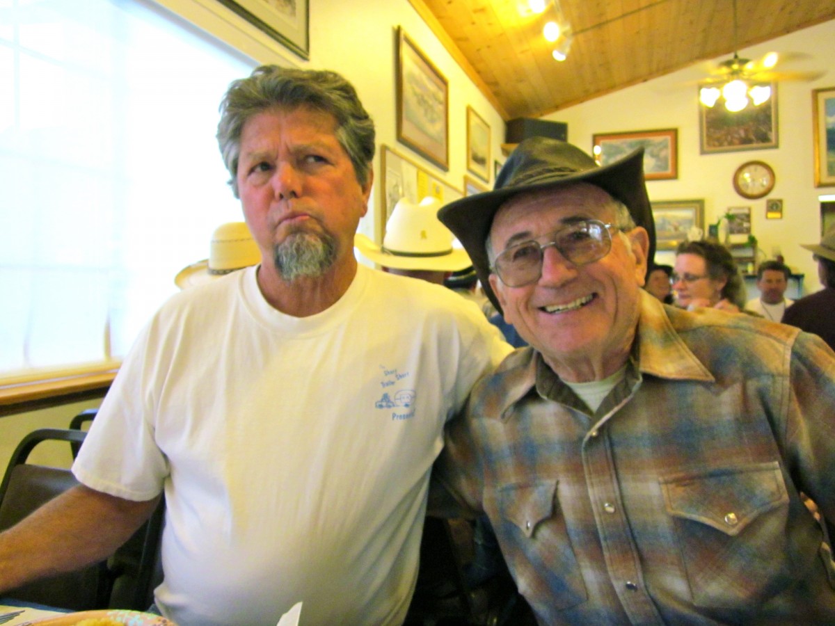"Thinking man" Larry & Chuck