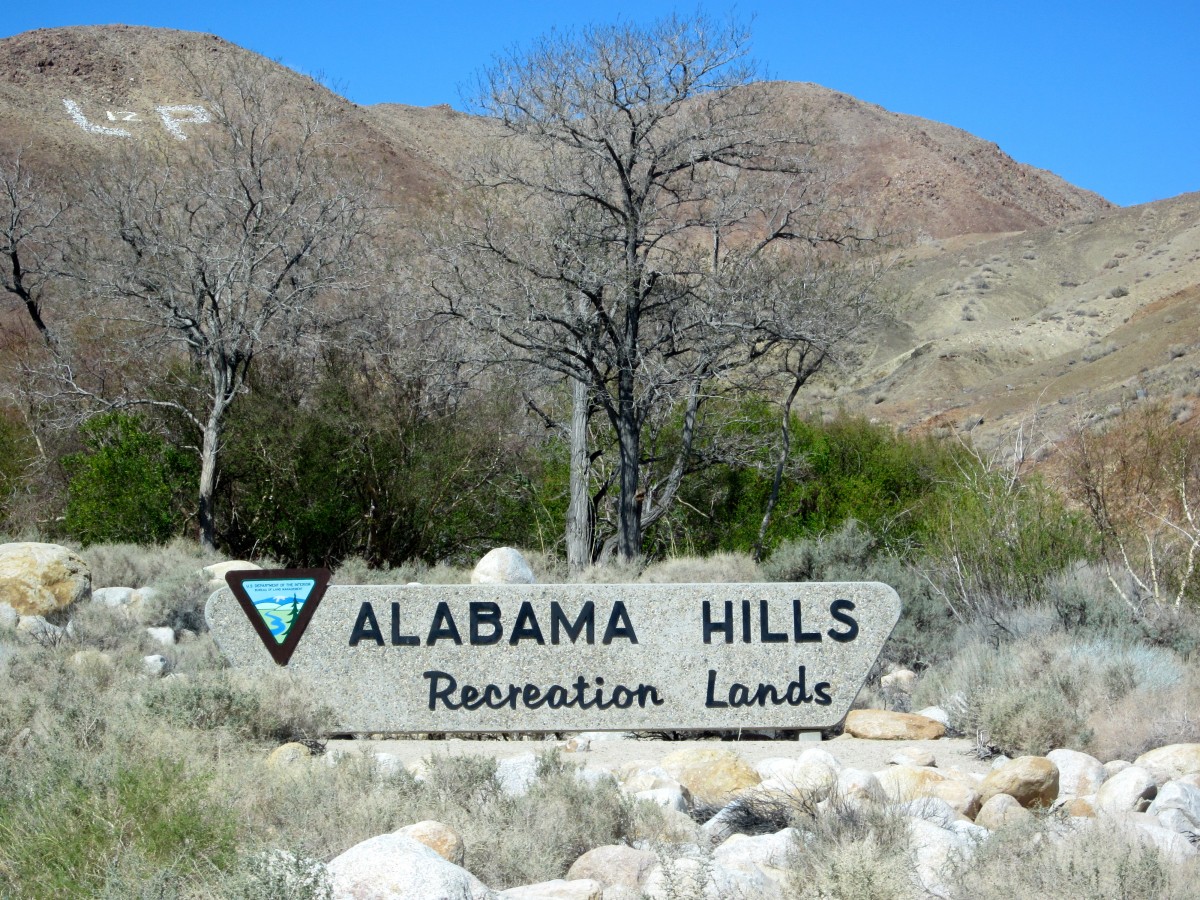 The beautiful Alabama Hills, the backdrop where many western movies were filmed.