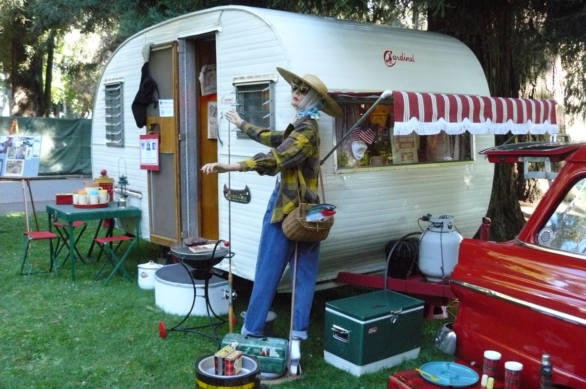 Vintage Camping Anyone?
1957 Cardinal
Margaret & Steve Martan
Roseville, California