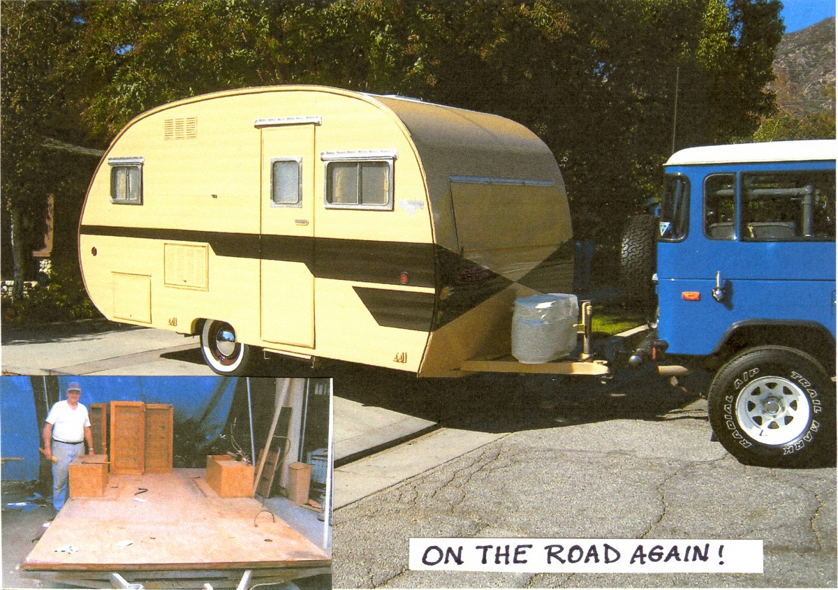 "On the Road Again"
1953 Hanson Love Bug
Dave and Liz Gross
Sierra Madre, California