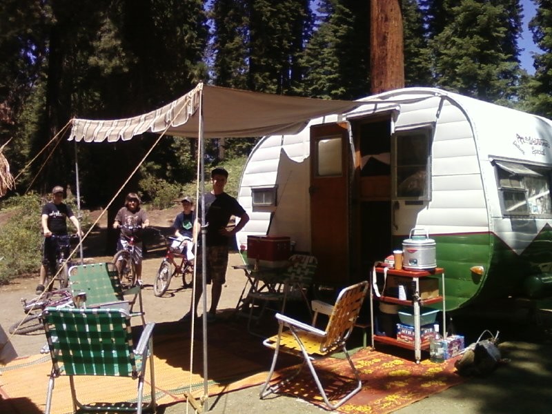 
"Camping in the Sequoias"
1955 Westerner
Kimberly Hunt
Springville, California
 