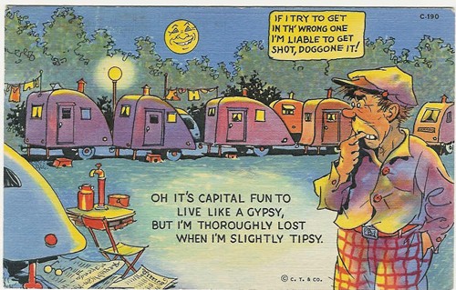c. 1937
PM 1940
C-190; 7A-H2409
(Genuine Curteich-Chicago)C.T. Trailer Comics-20 Subjects