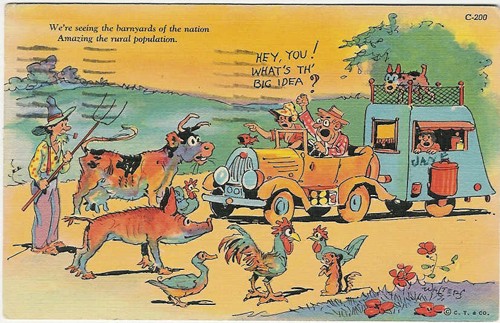 c.
PM 1944
C-200;
C.T.Trailer Comics-10 Subjects
(Genuine Curteich-Chicago; C.T.& Co.)
