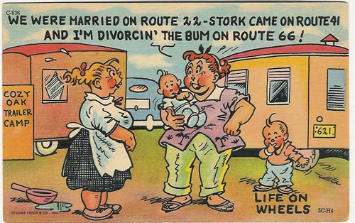 c. 1955
LIFE ON WHEELS
C-836; 5C-H4
(Genuine Curteich-Chicago)