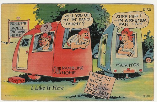 c. 1946
I Like It Here
c-721; 6B-H851
C.T. Trailer Comics -
10 Subjects
(Genuine Curteich-Chicago)