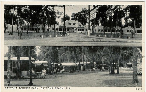 
c. late 1930s (1939)
Daytona Tourist Park
Daytona Beach, Fla.
B-609
(Fort Wayne Printing Co., Ind.) 