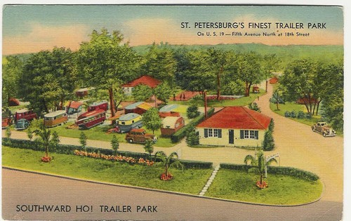 
c.
SOUTHWARD HO! TRAILER PARK
St. Petersburg'S Finest Trailer Park
11763
(A "Colourpicture" Publication,Mass.) 