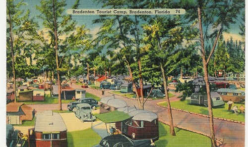 
c.
PM 1938
Bradenton Tourist Camp,
Bradenton, Florida  74
64863 (Tichnor Brothers, Inc., Mass.) 
