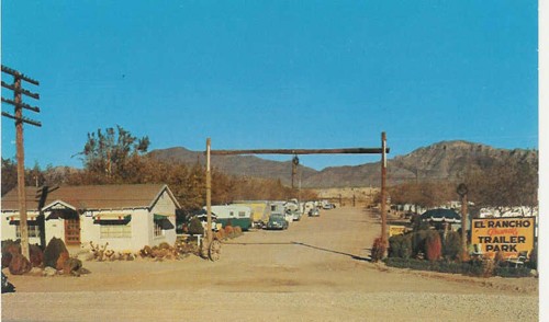 
c.
El Rancho Grande 
Trailer Park
El Paso, Texas
80494 (Dexter Press, Inc., N.Y.; Pub. by O'Brien Color Studios, Florida) 